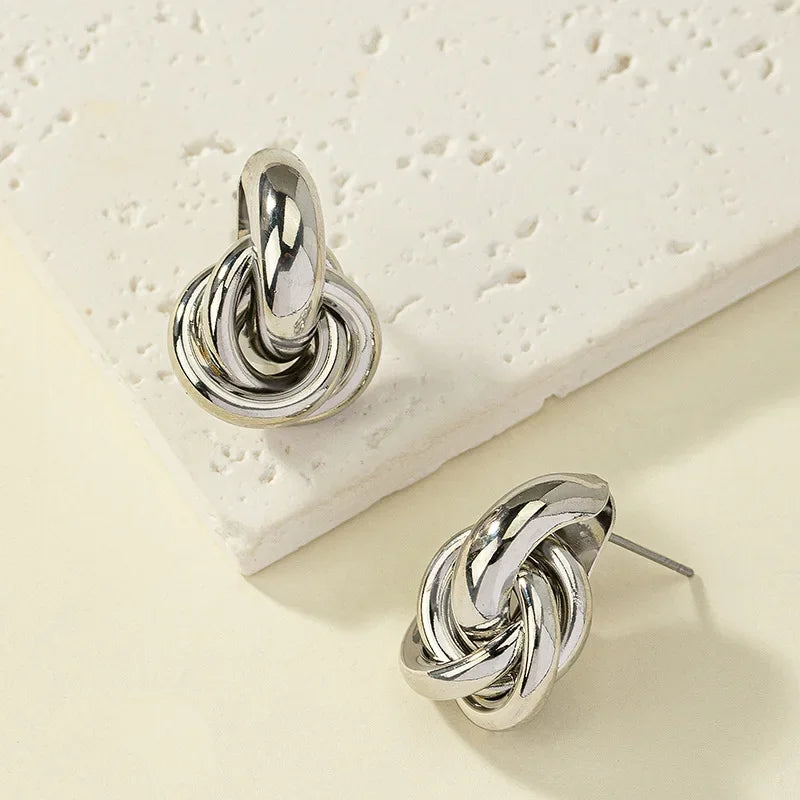 Gold SIlver Earrings