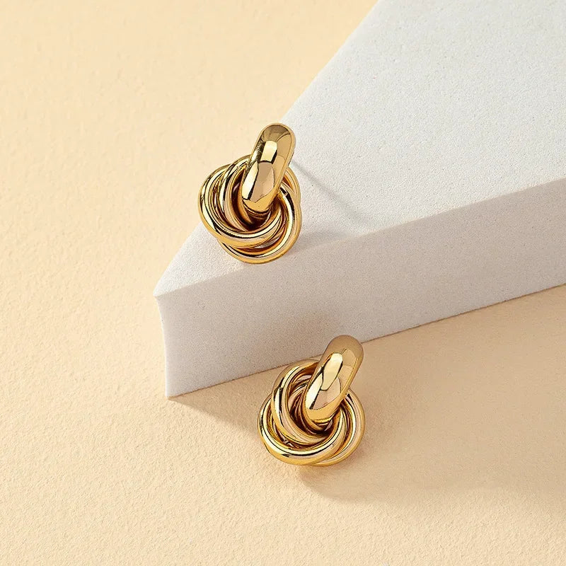 Gold SIlver Earrings