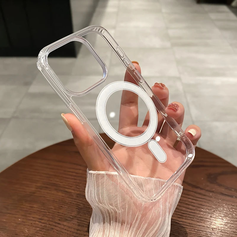 MagSafe Clear Magnetic Case for IPhone
