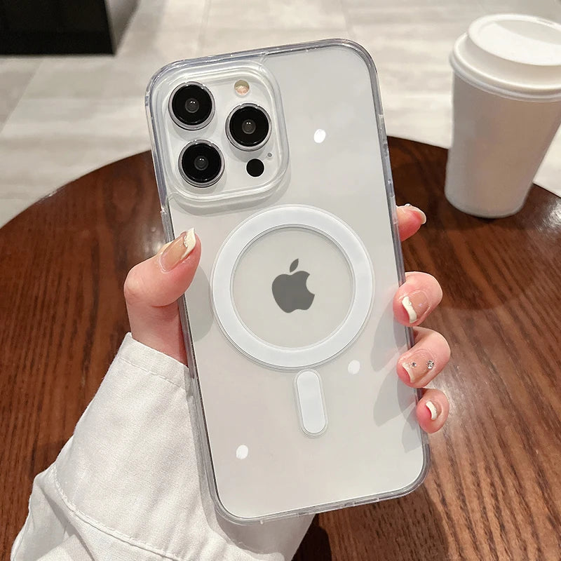 MagSafe Clear Magnetic Case for IPhone