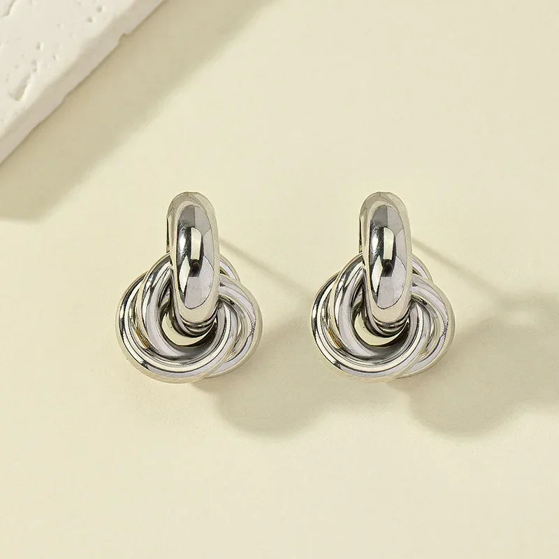 Gold SIlver Earrings